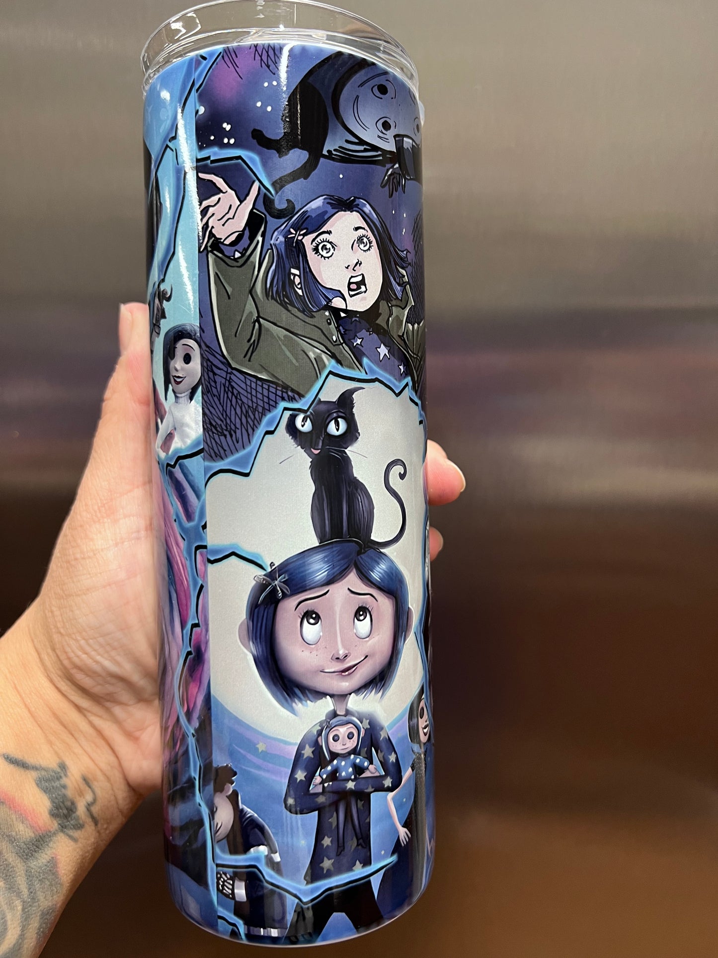 Coraline tumbler